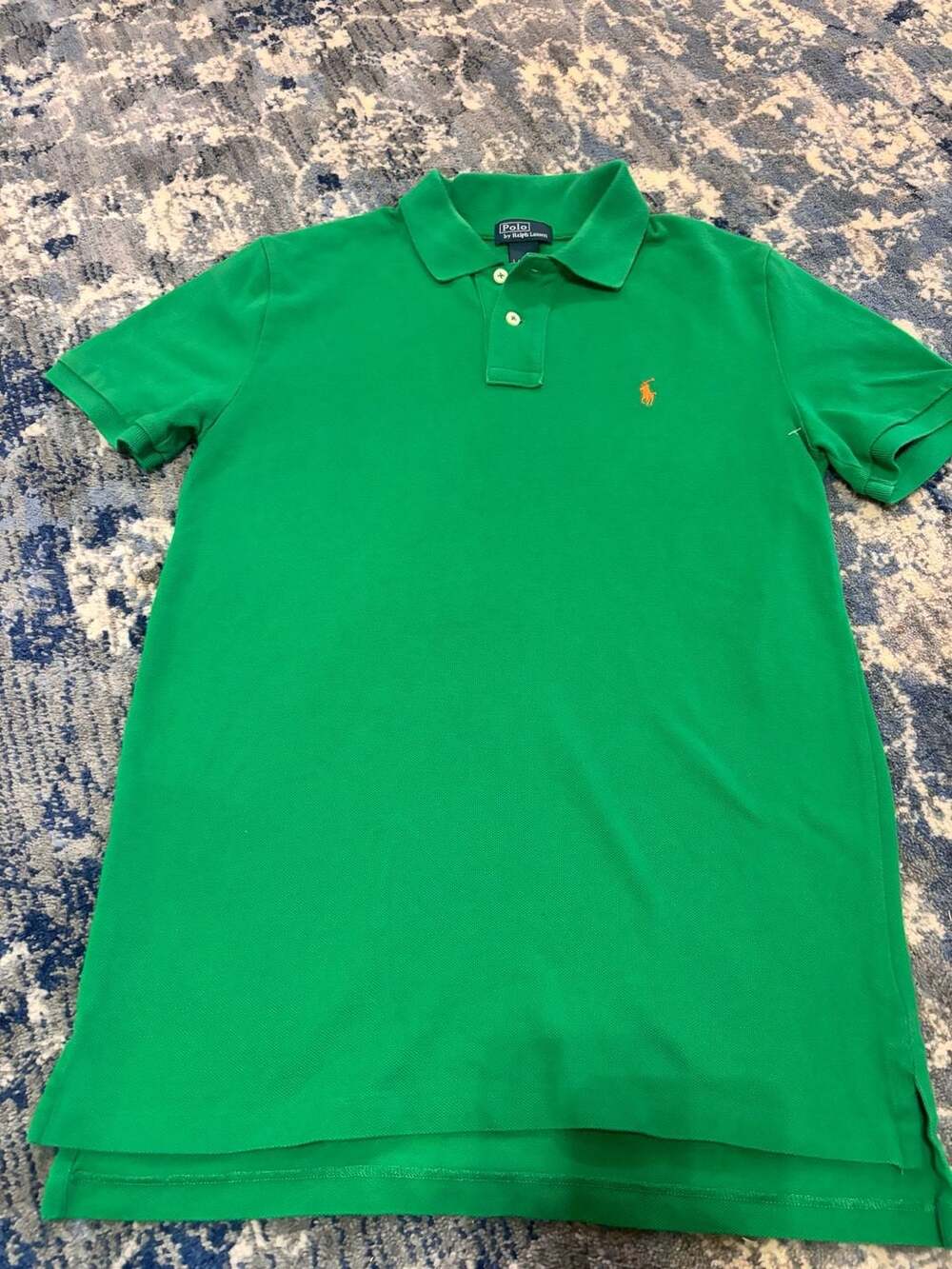 Polo Ralph Lauren boys Polo Shirt Size L Green